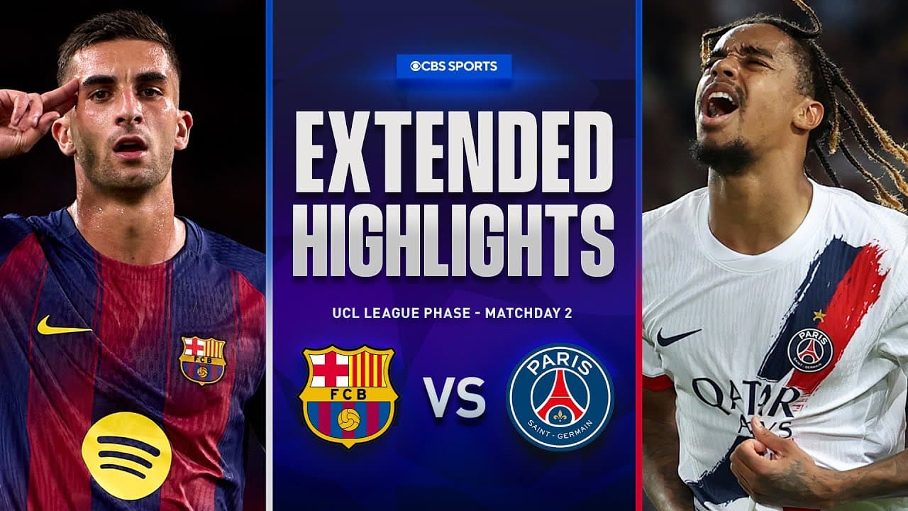 Barcelona vs. PSG thumbnail
