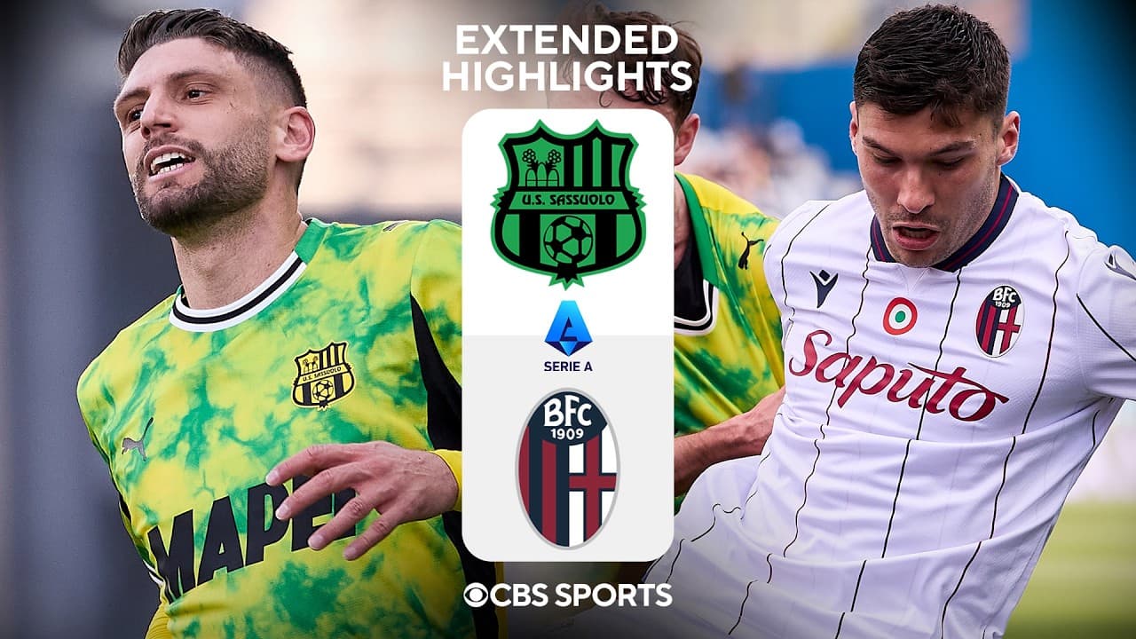 Sassuolo vs. Bologna thumbnail