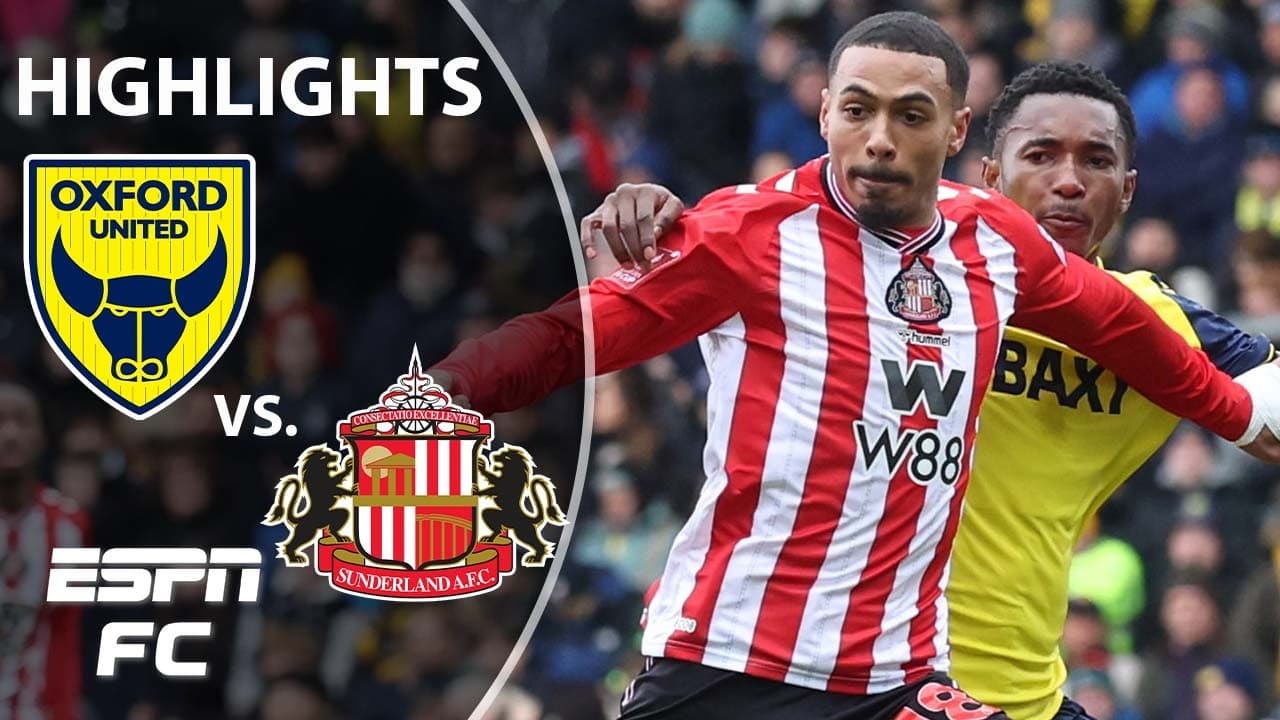Oxford United vs. Sunderland thumbnail