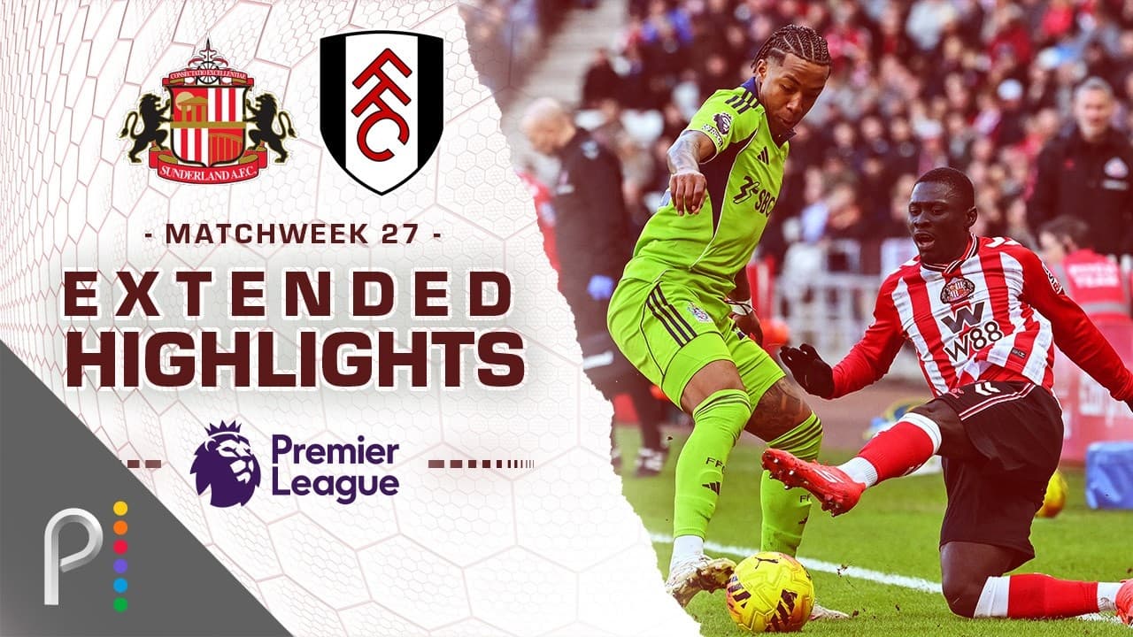 Sunderland vs. Fulham thumbnail