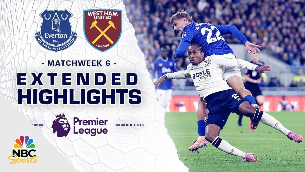Everton vs. West Ham United thumbnail