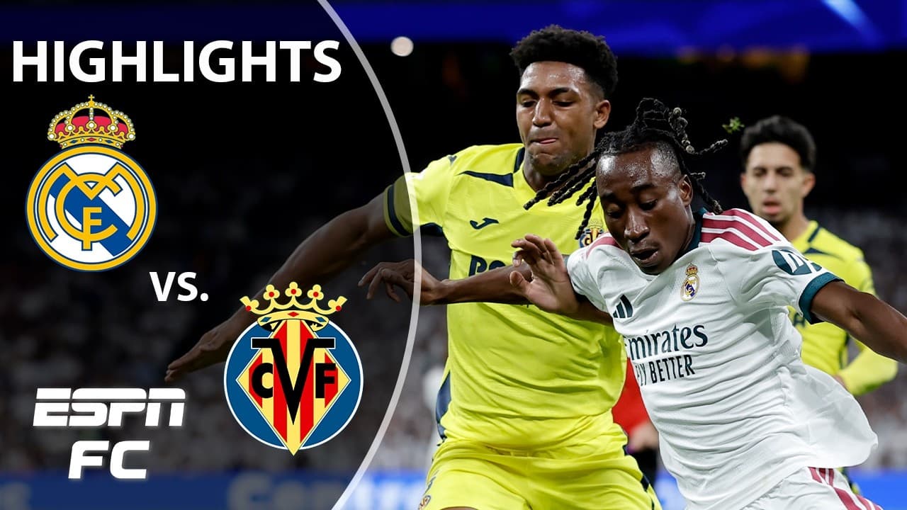 Real Madrid vs. Villarreal thumbnail