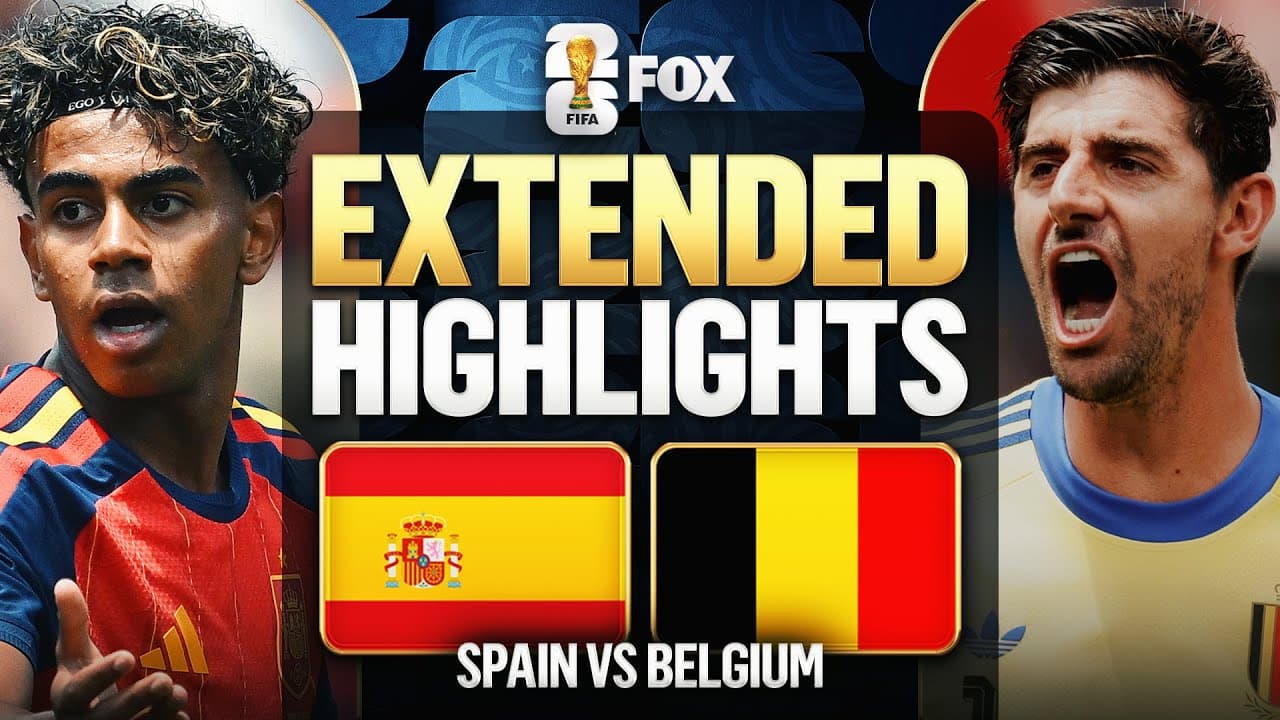 Spain vs. Belgium thumbnail