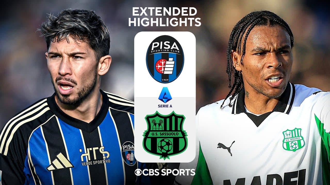 Pisa vs. Sassuolo thumbnail