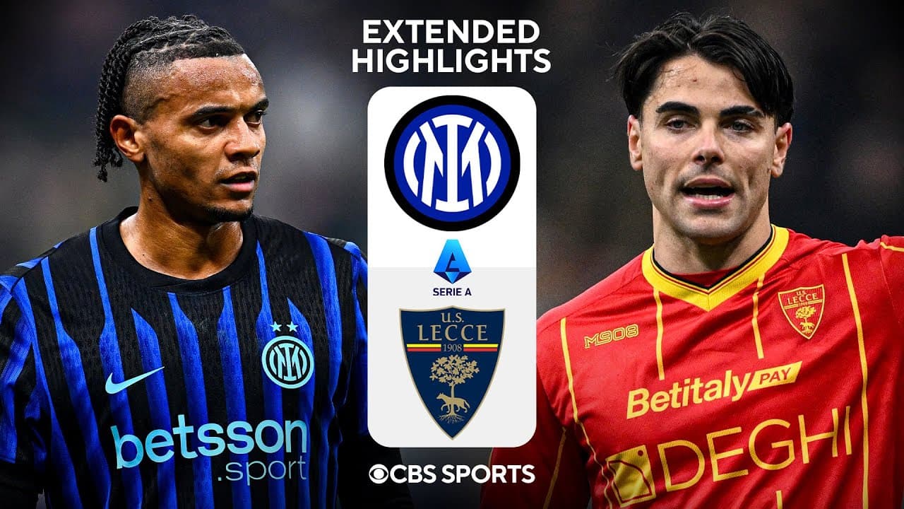 Inter vs. Lecce thumbnail