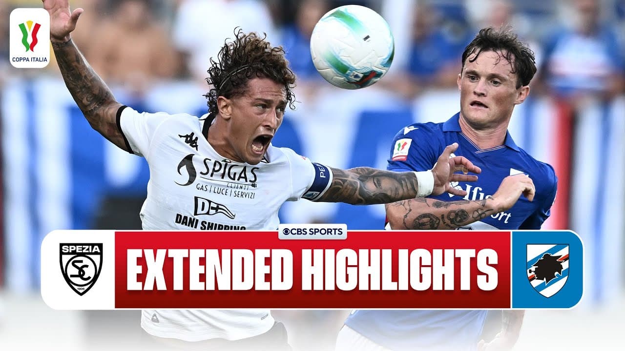 Spezia vs. Sampdoria thumbnail