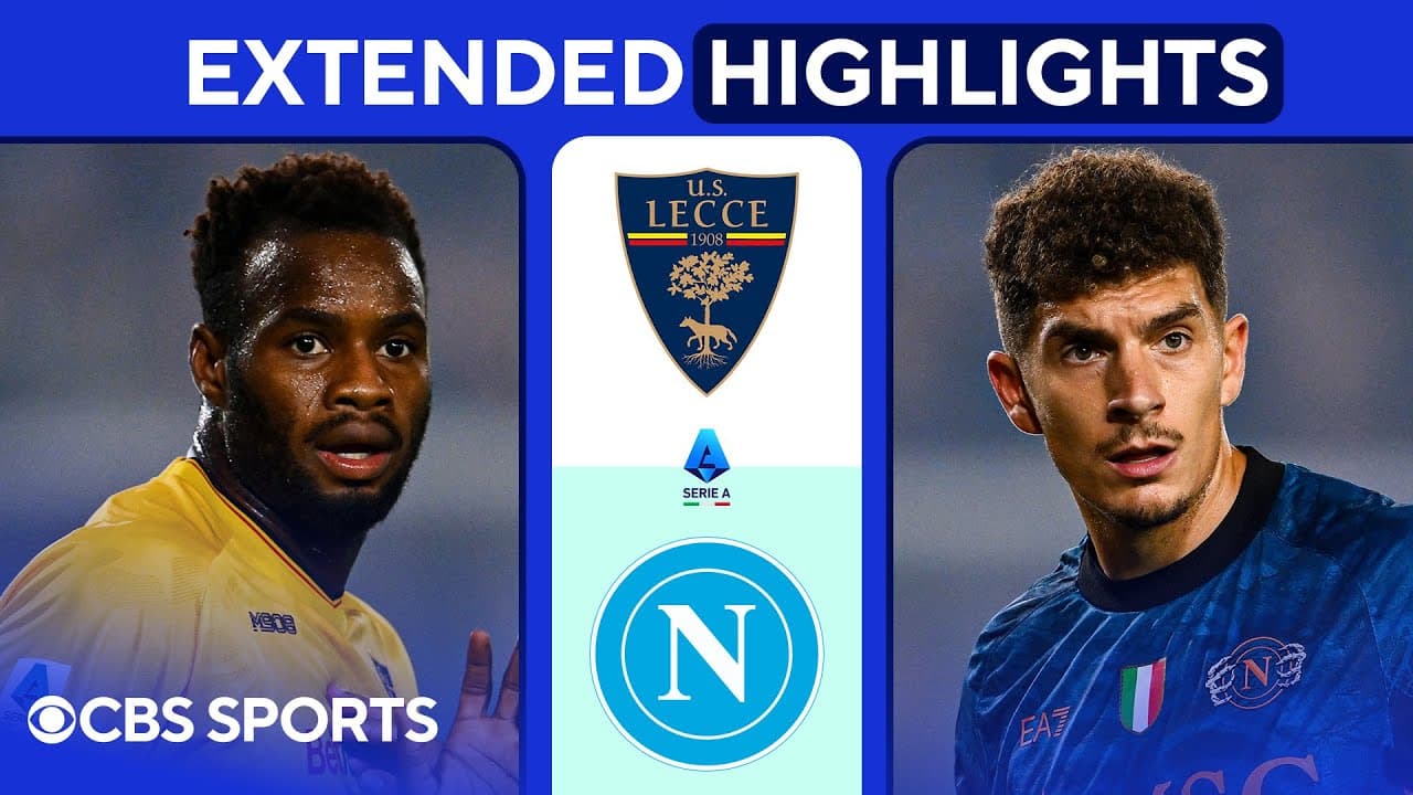 Lecce vs. Napoli thumbnail