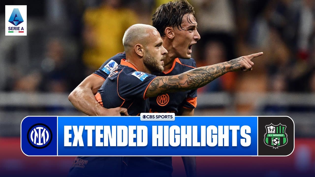 Inter vs. Sassuolo thumbnail