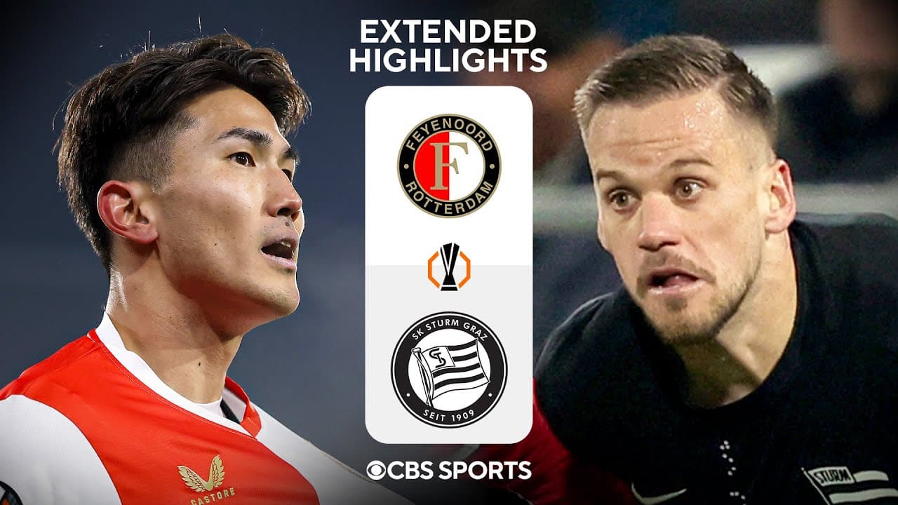 Feyenoord vs. Sturm Graz thumbnail