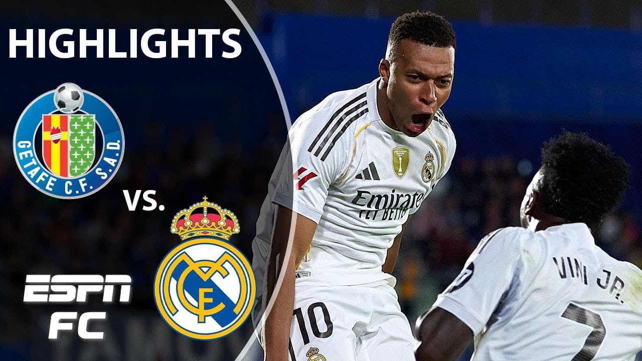 Getafe vs. Real Madrid thumbnail