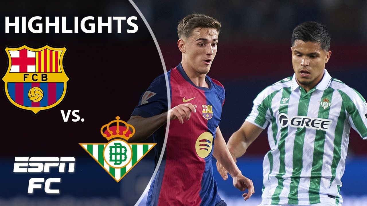 Barcelona vs. Real Betis thumbnail