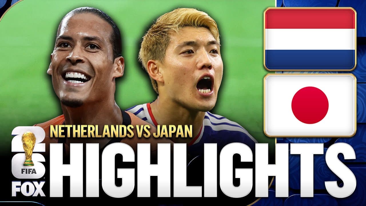 Netherlands vs. Japan thumbnail