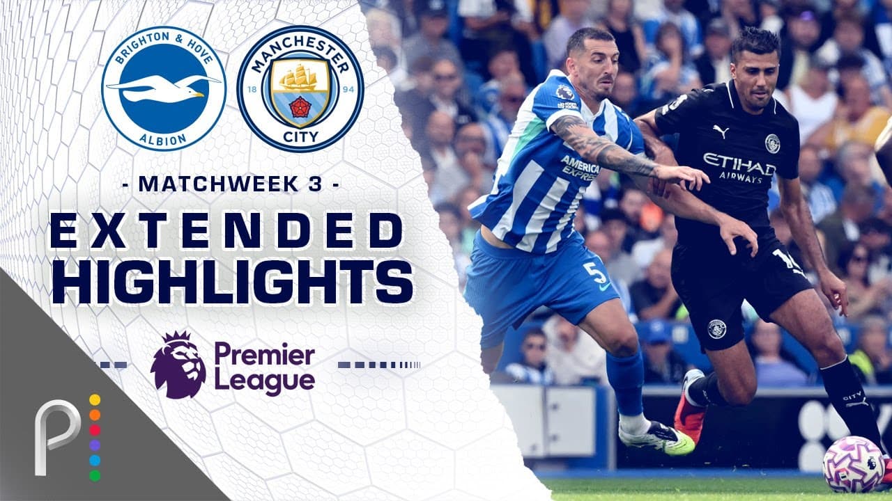 Brighton vs. Manchester City thumbnail