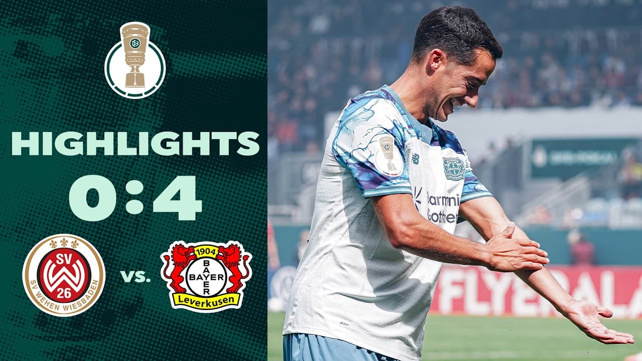 SV Wehen-Wiesbaden vs. Bayer 04 Leverkusen thumbnail