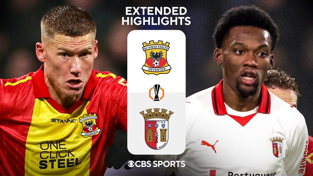 Go Ahead Eagles vs. Braga thumbnail