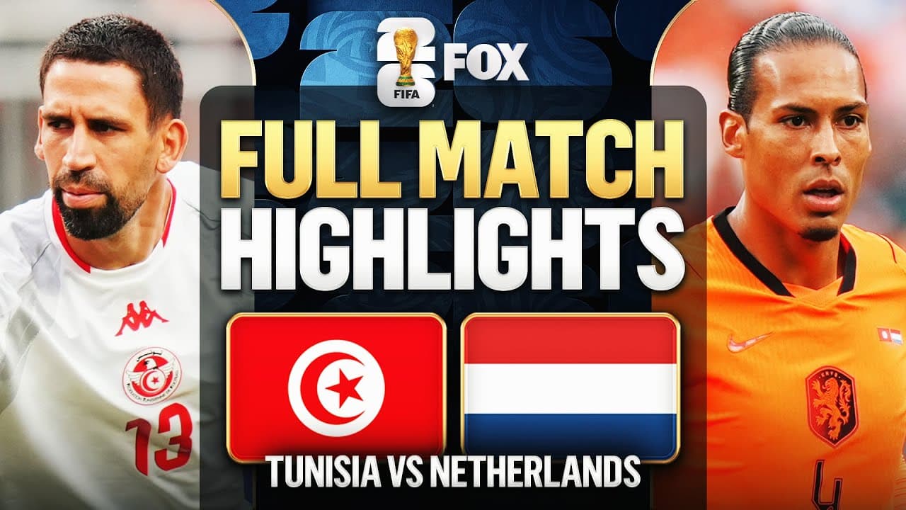 Tunisia vs. Netherlands thumbnail