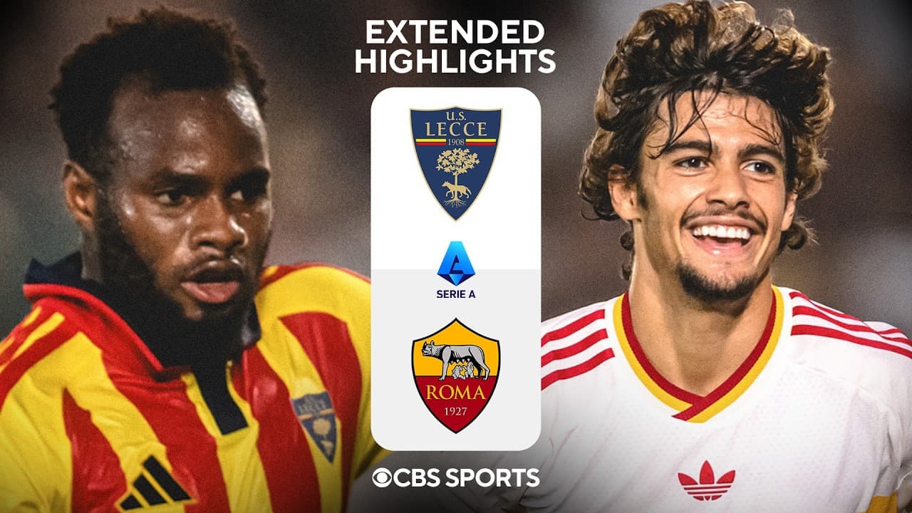 Lecce vs. Roma thumbnail