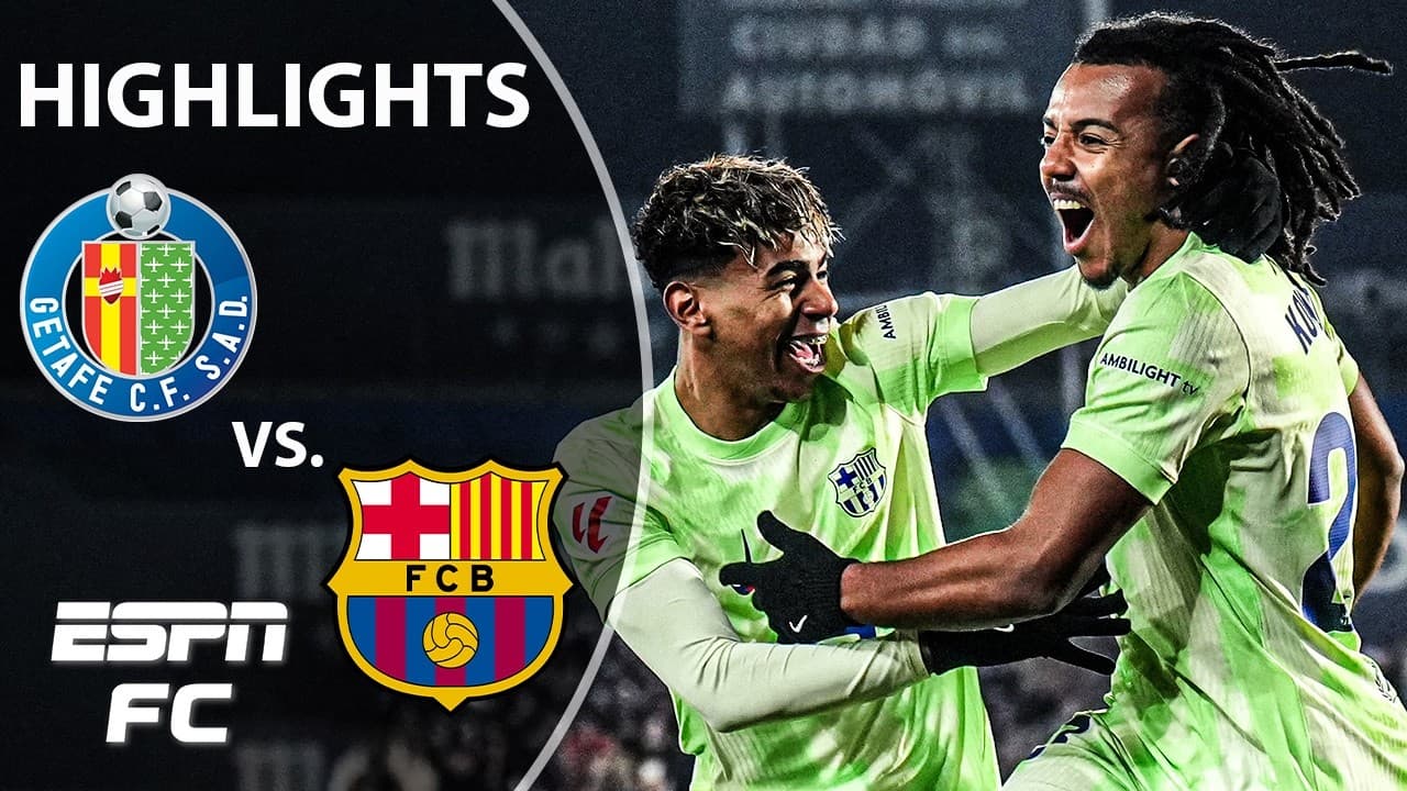 Getafe vs. Barcelona thumbnail