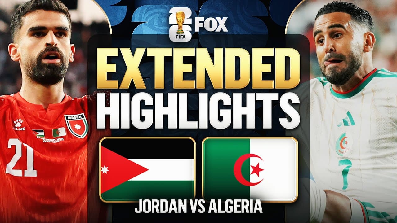 Jordan vs. Algeria thumbnail