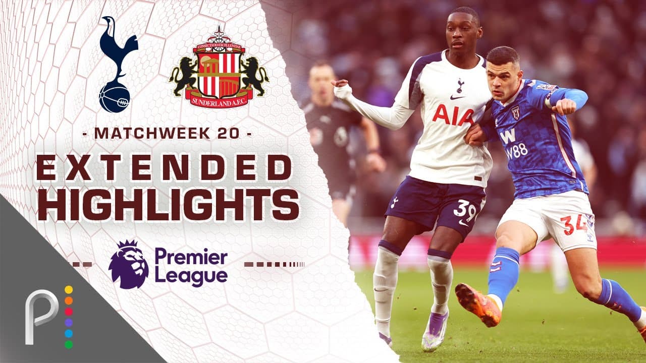 Tottenham Hotspur vs. Sunderland thumbnail