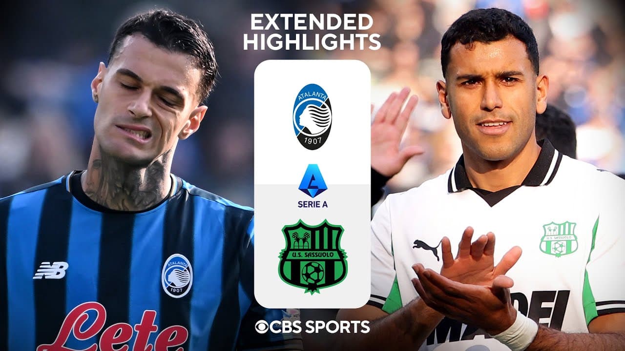 Atalanta vs. Sassuolo thumbnail