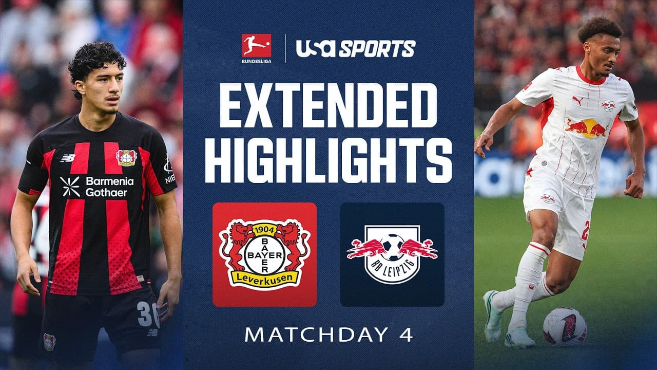Bayer 04 Leverkusen vs. RB Leipzig thumbnail