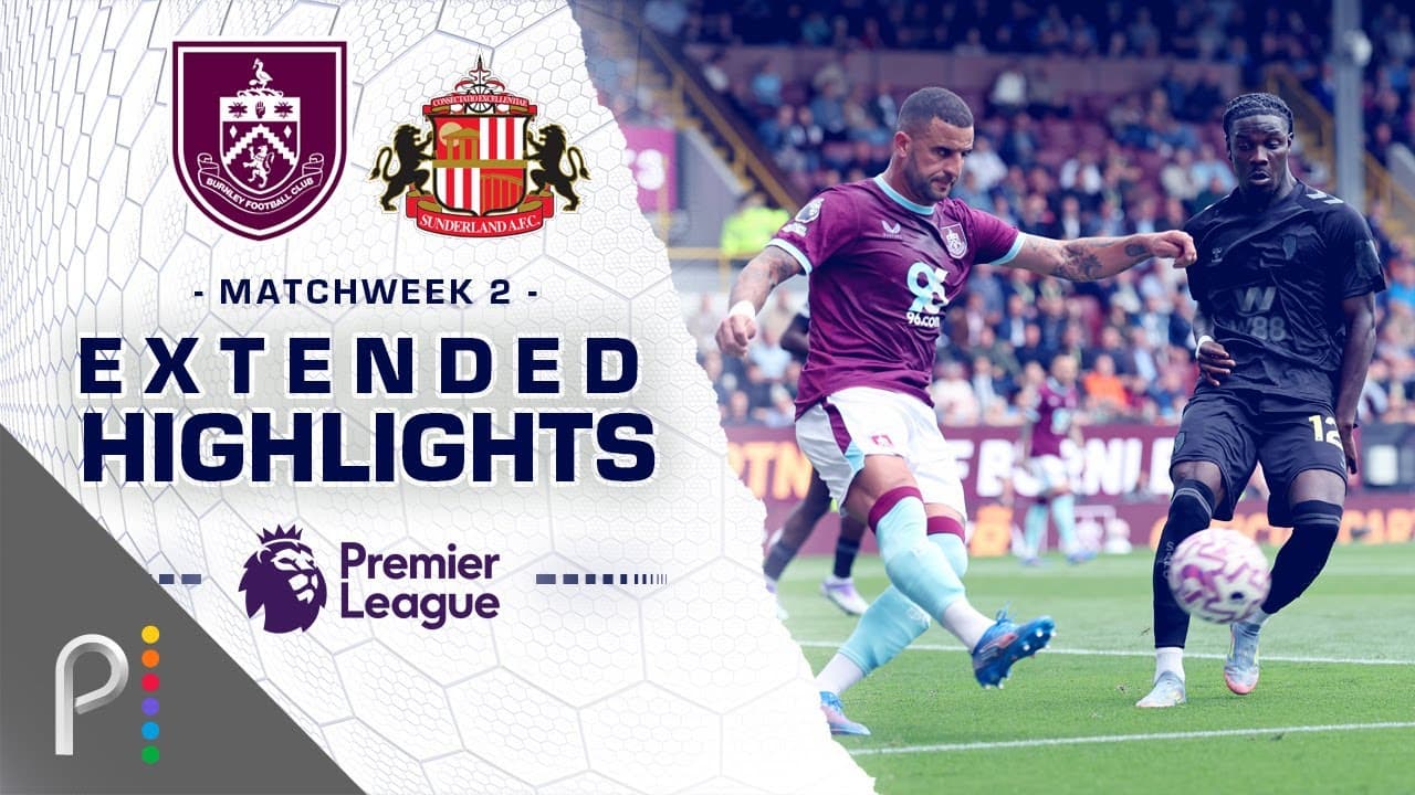 Burnley vs. Sunderland thumbnail