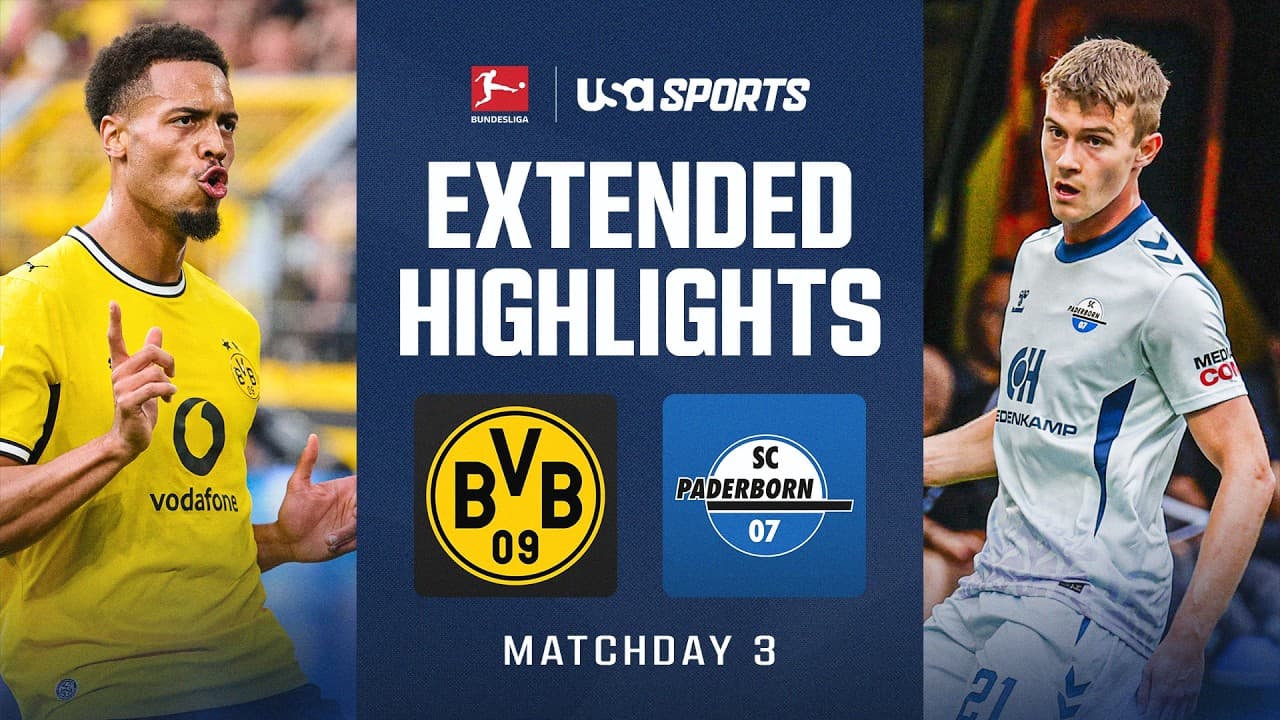 Borussia Dortmund vs. SC Paderborn 07 thumbnail