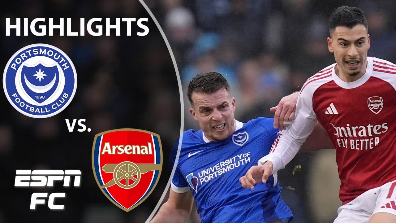 Portsmouth vs. Arsenal thumbnail
