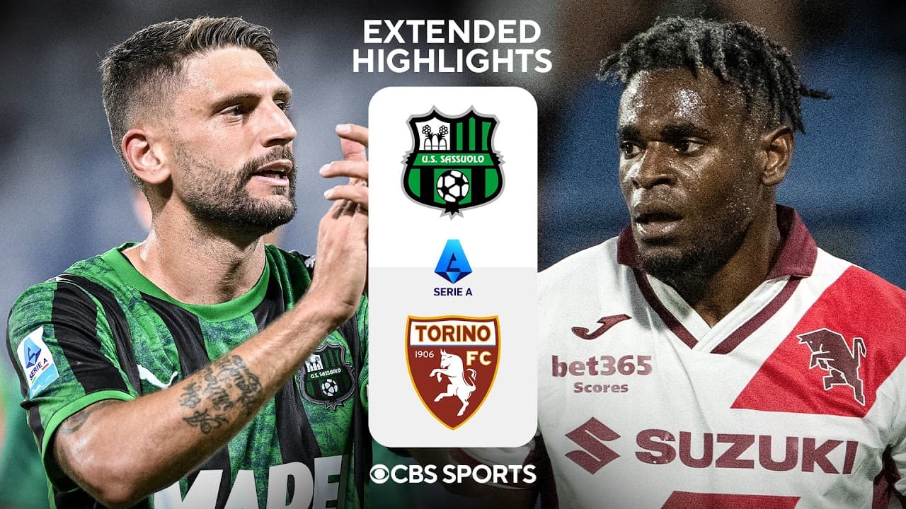 Sassuolo vs. Torino thumbnail