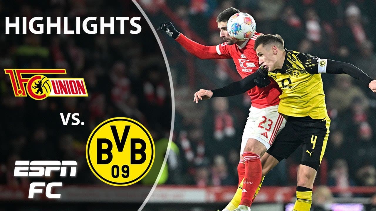 Union Berlin vs. Borussia Dortmund thumbnail