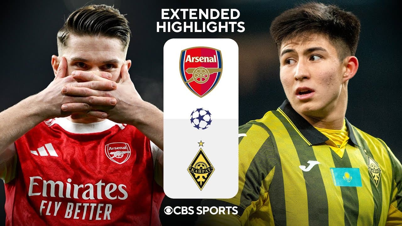 Arsenal vs. Kairat Almaty thumbnail
