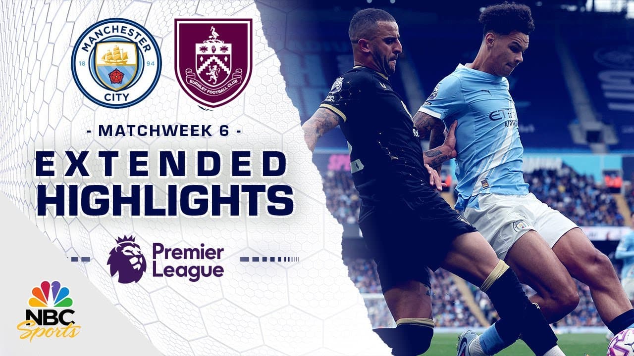 Manchester City vs. Burnley thumbnail