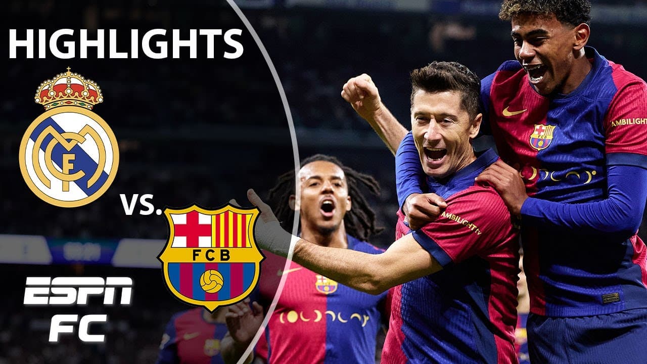 Real Madrid vs. Barcelona thumbnail
