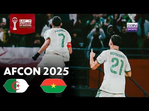 Algeria vs. Burkina Faso thumbnail
