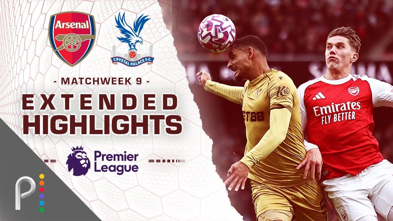 Arsenal vs. Crystal Palace thumbnail