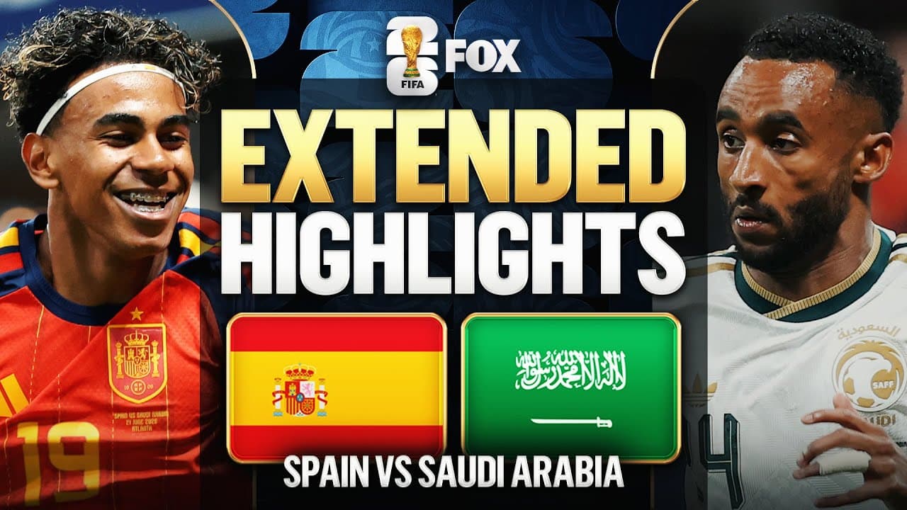 Spain vs. Saudi Arabia thumbnail