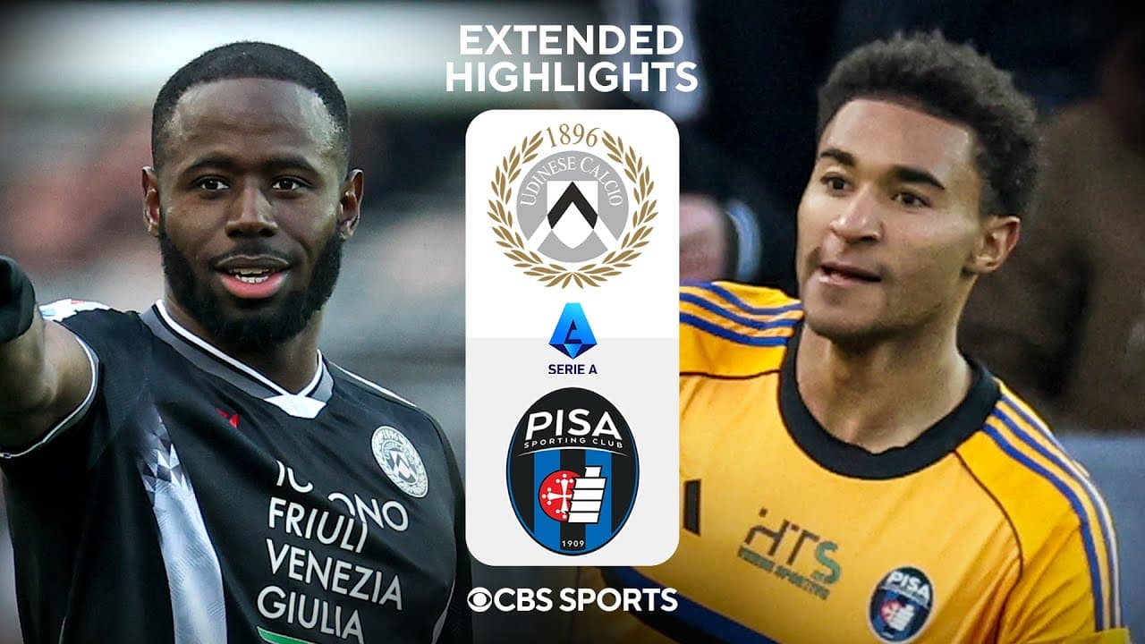 Udinese vs. Pisa thumbnail