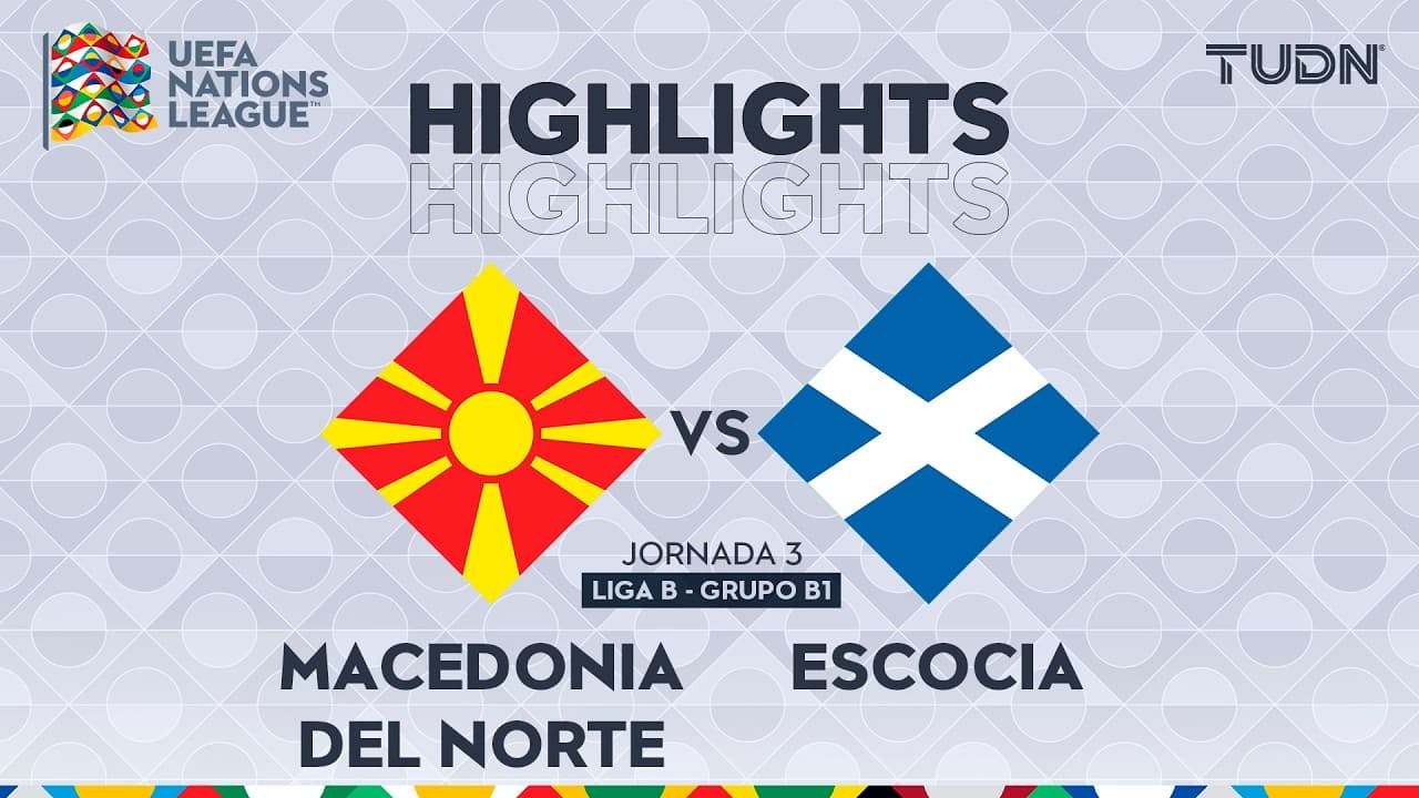 North Macedonia vs. Scotland thumbnail