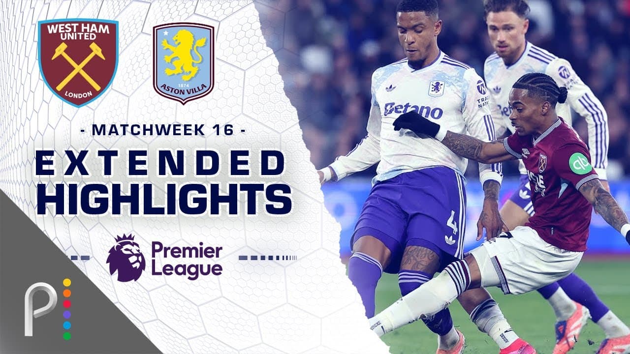 West Ham United vs. Aston Villa thumbnail