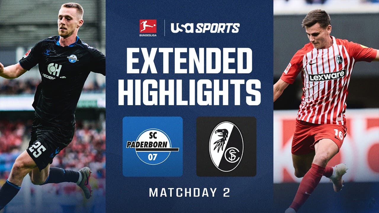 SC Paderborn 07 vs. SC Freiburg thumbnail