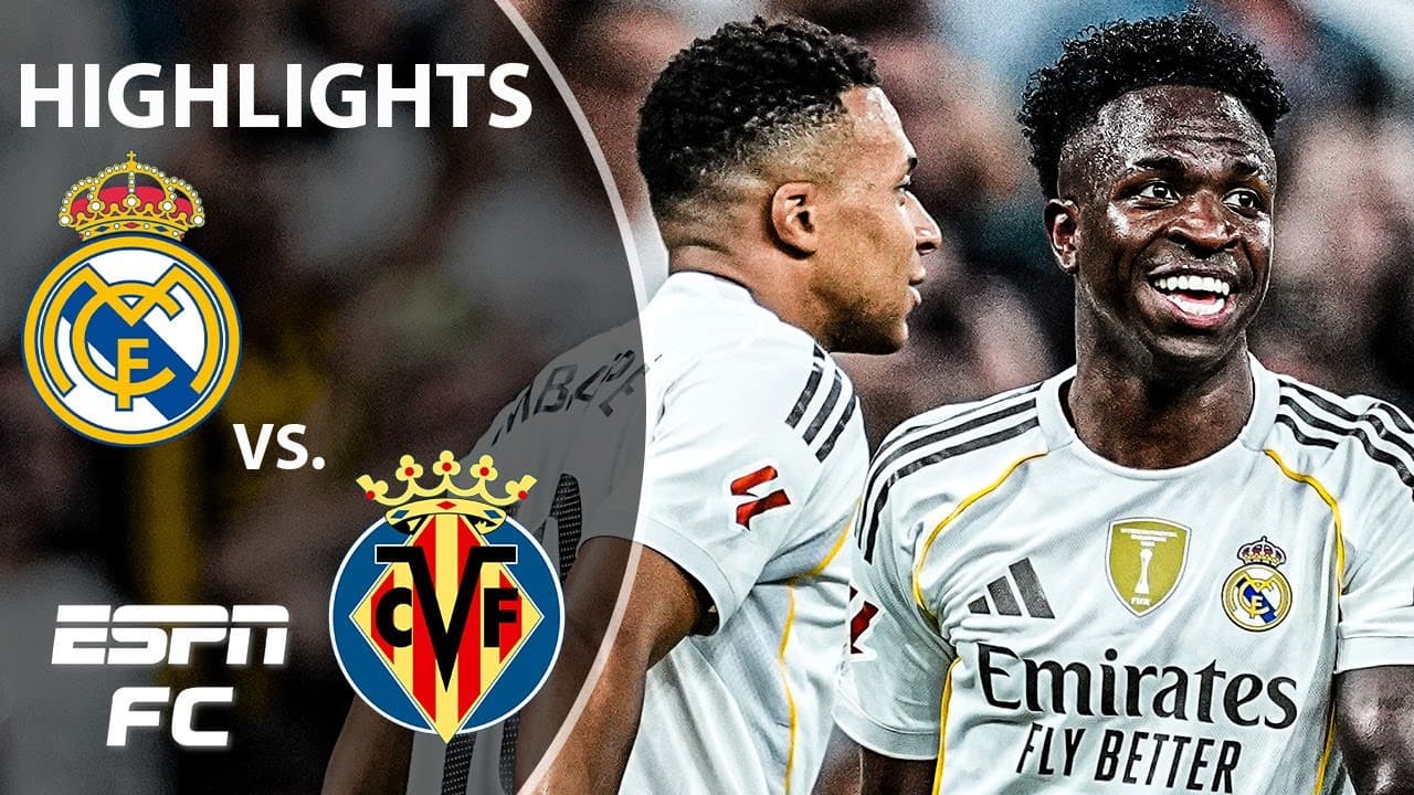 Real Madrid vs. Villarreal thumbnail