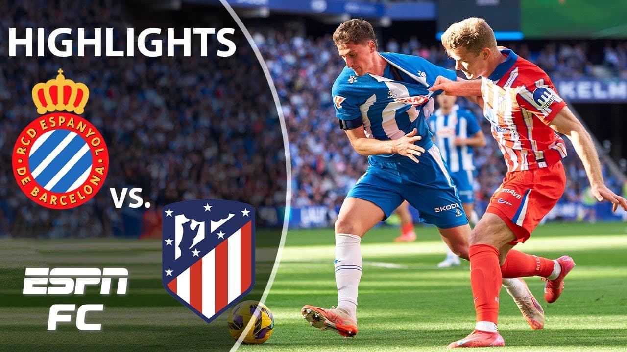 Espanyol vs. Atletico Madrid thumbnail