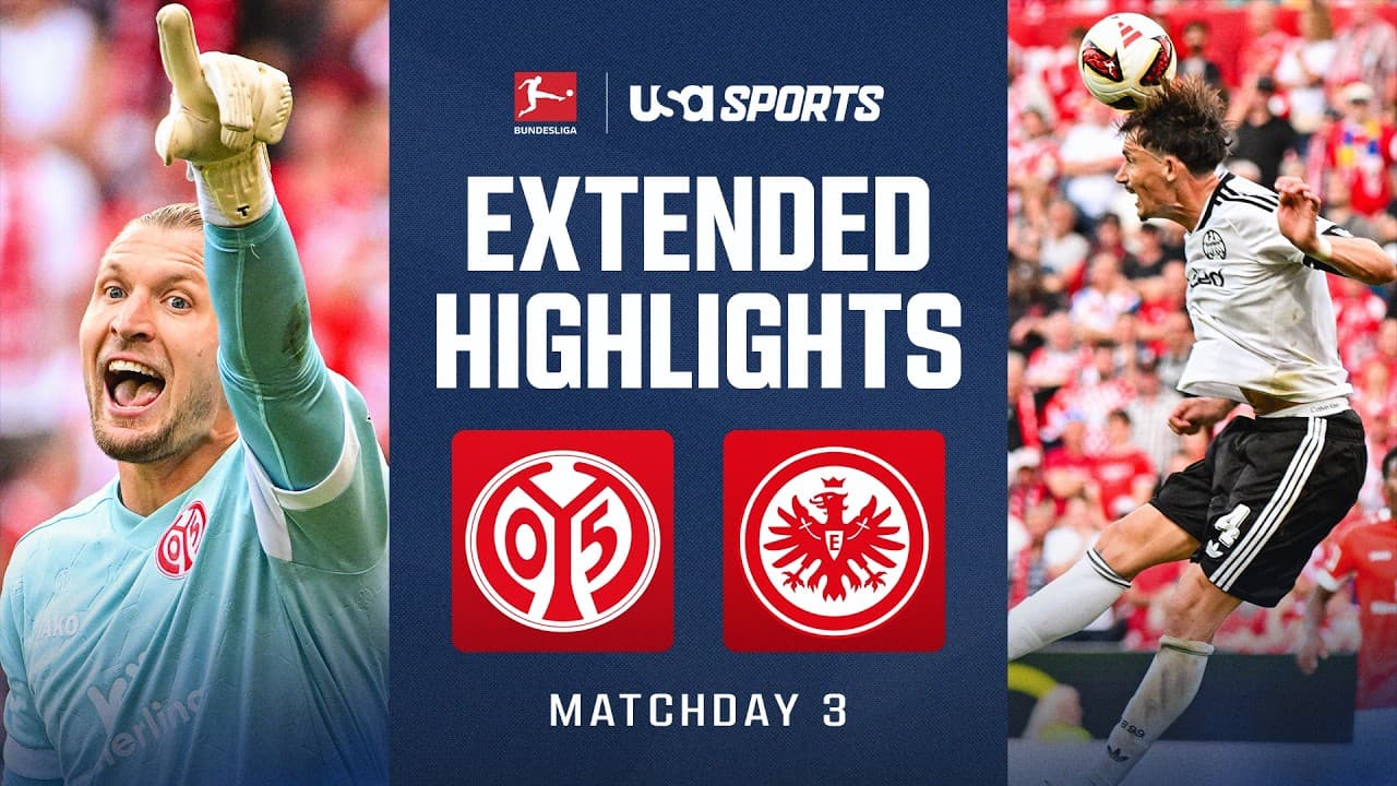 1. FSV Mainz 05 vs. Eintracht Frankfurt thumbnail