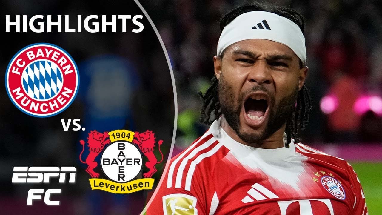 Bayern Munich vs. Bayer Leverkusen thumbnail