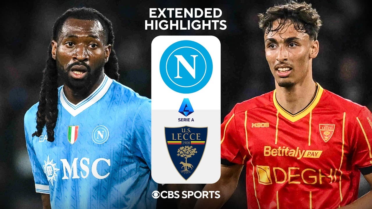 Napoli vs. Lecce thumbnail