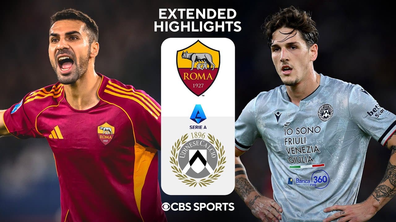 Roma vs. Udinese thumbnail