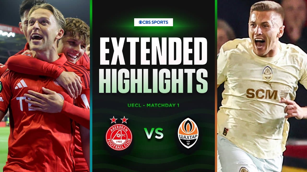 Aberdeen vs. Shakhtar Donetsk thumbnail