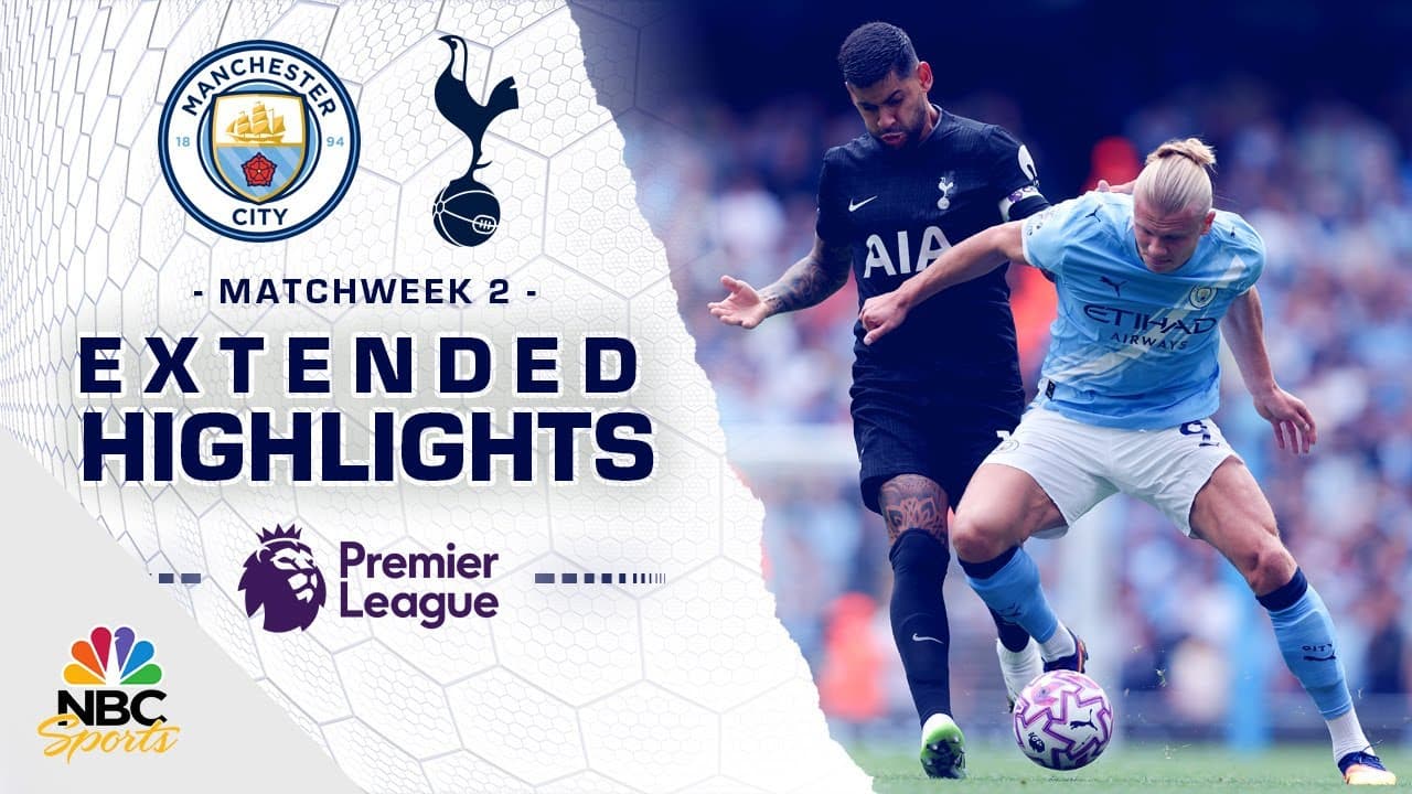 Manchester City vs. Tottenham Hotspur thumbnail