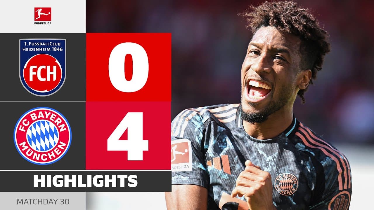Heidenheim vs. FC Bayern thumbnail